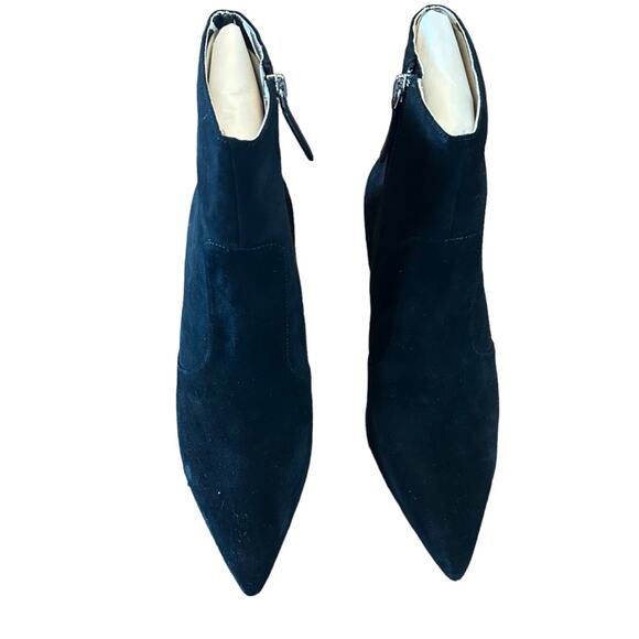 Kate Spade Vikki Suede Sleek Stiletto Pointed Toe Dress Booties NEW Size 10 - Picture 2 of 12